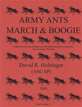 Army Ants March and Boogie Concert Band sheet music cover